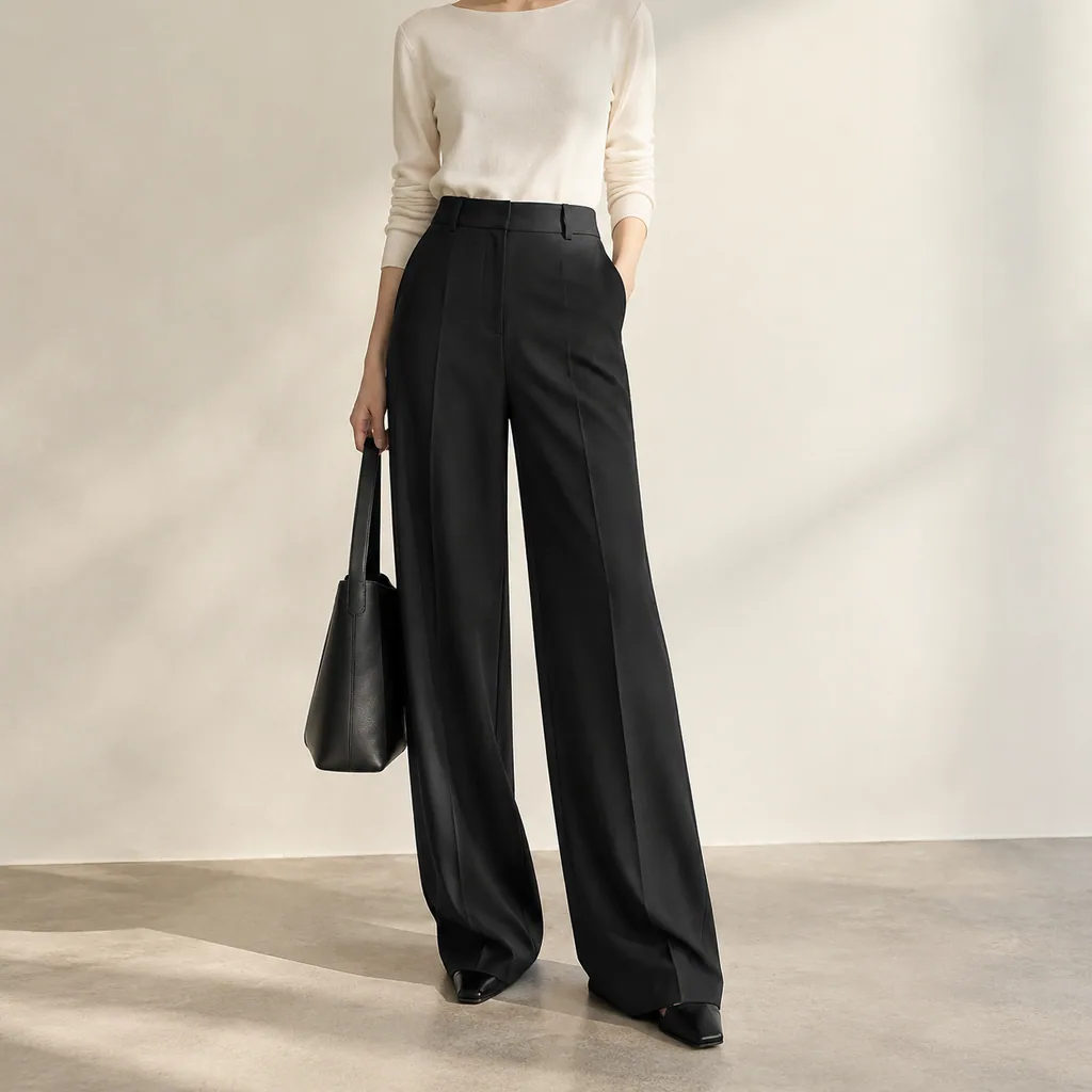 Juliet High-Waist Wool Trousers - Image 5