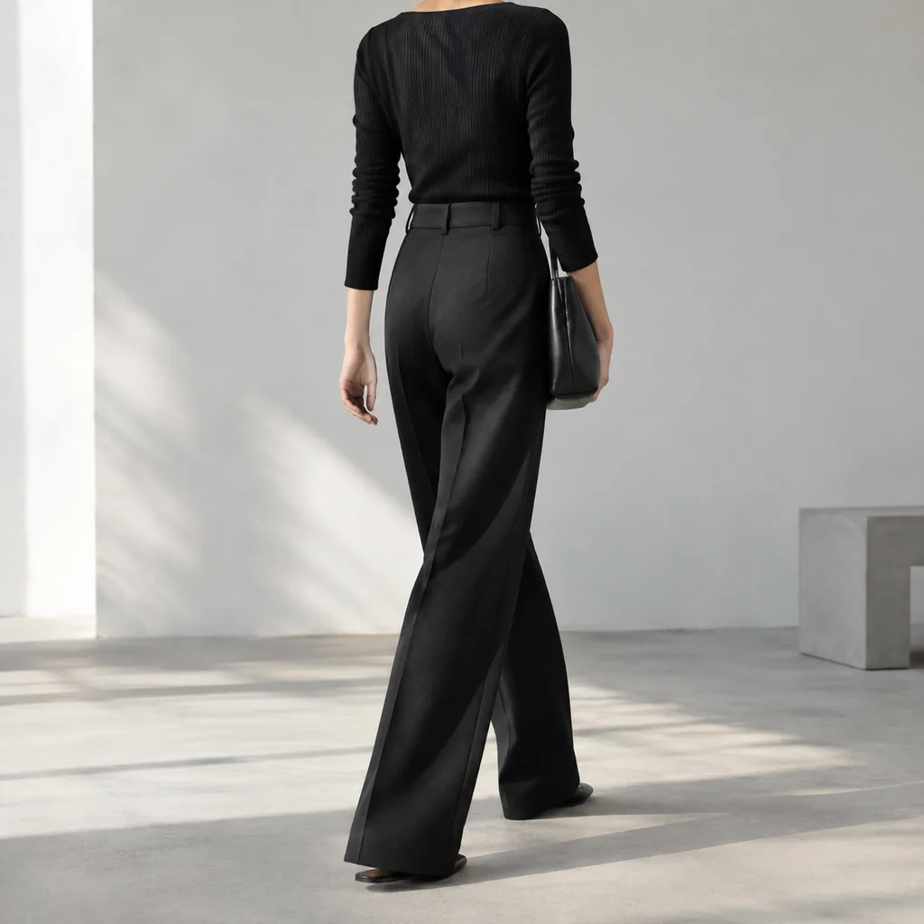 Juliet High-Waist Wool Trousers - Image 7
