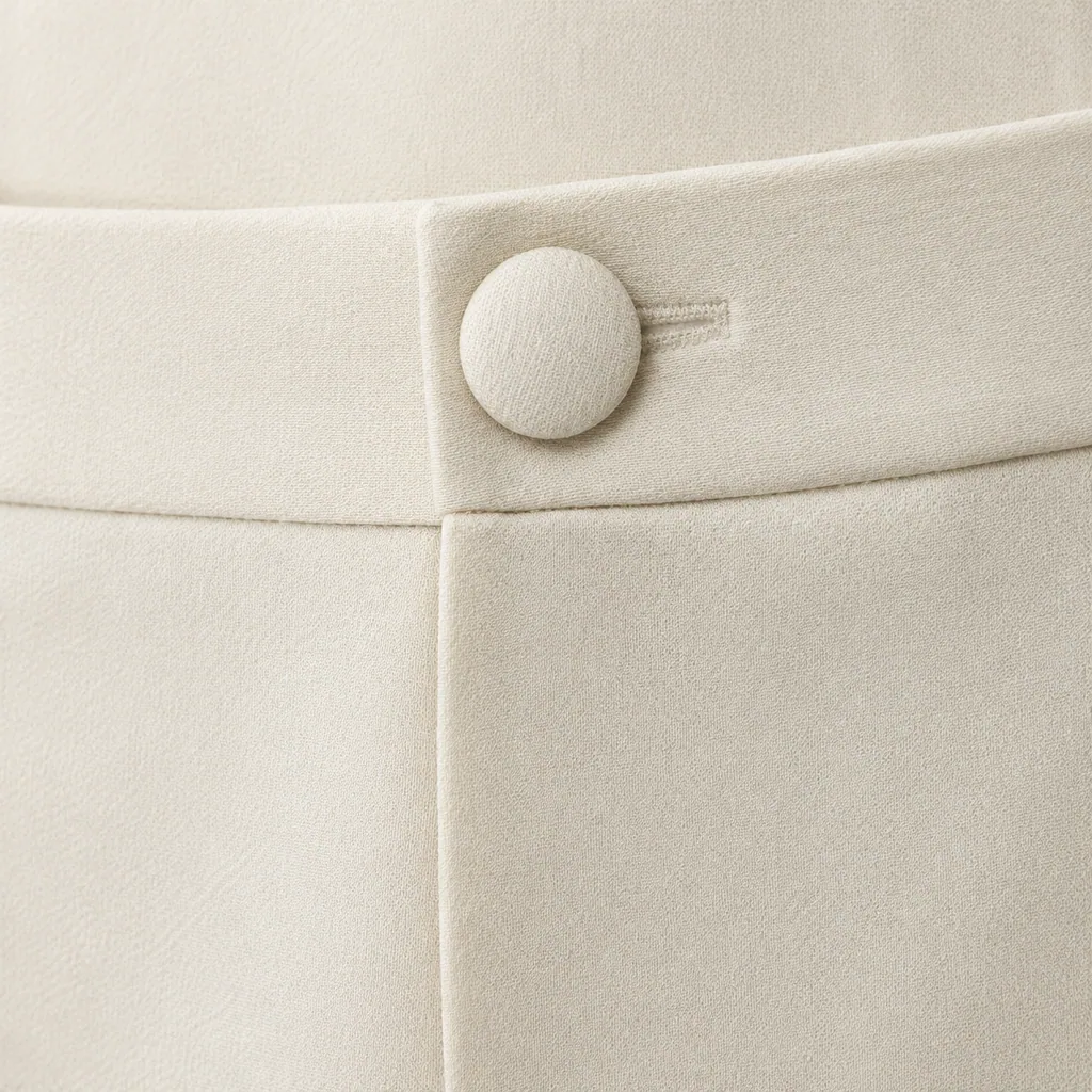Lea Silk Wide-Leg Trousers - Image 3