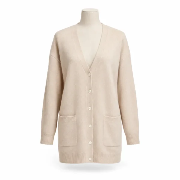 Liv Longline Cashmere Cardigan