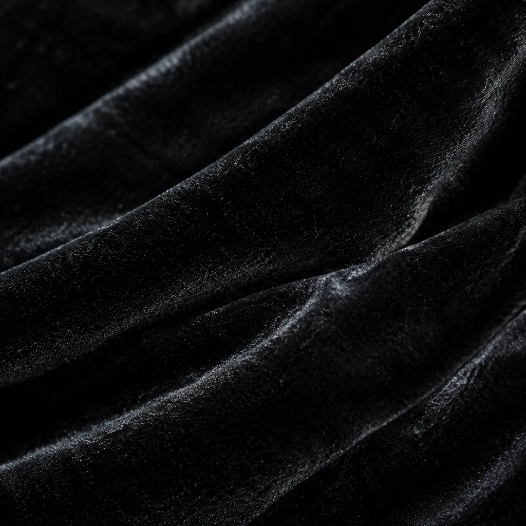 Verona Silk-Velvet Cocktail Dress - Image 2